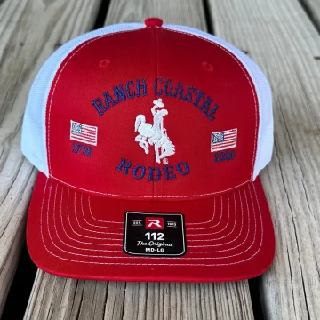 Red rc rodeo cap