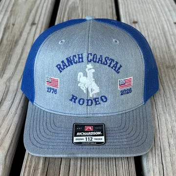Blue RC rodeo cap